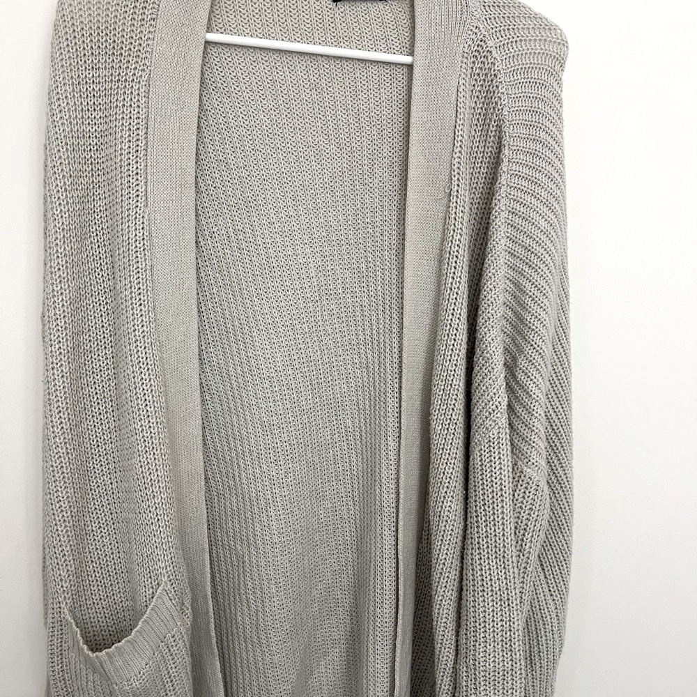 BDG oatmeal cardigan, XS